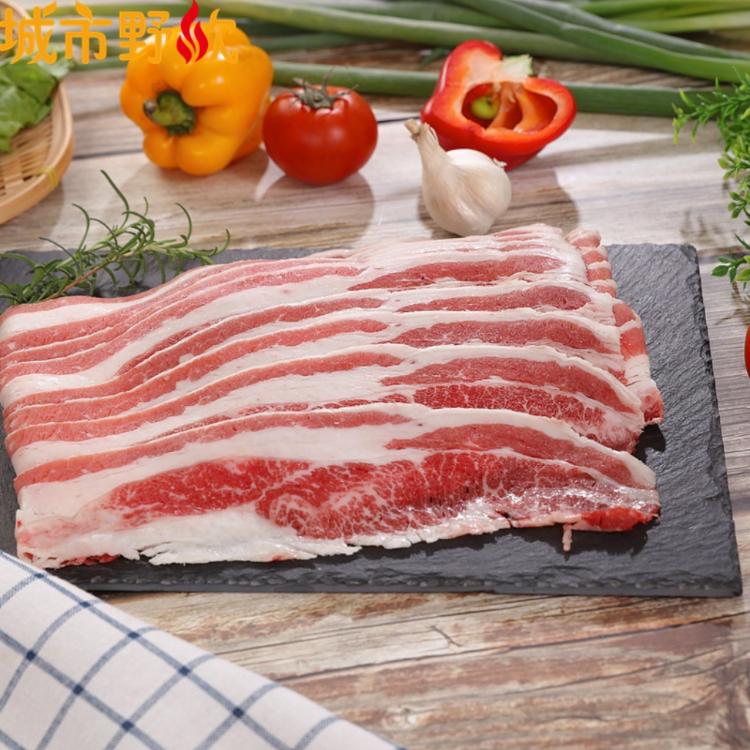 【城市野炊】美國牛五花肉片(500g+-10%/盒）