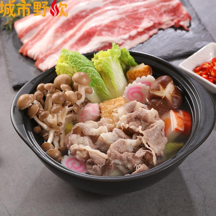 【城市野炊】美國牛五花肉片(500g+-10%/盒）