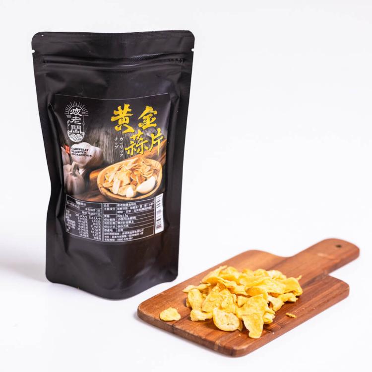【疲老闆】黃金蒜片 (原味/椒鹽)