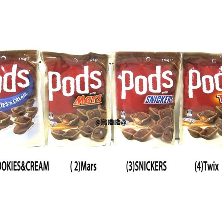 Pods巧克力餅乾(176g)