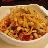 韓式小菜～黃豆芽 300g花蓮實體店面熱門小菜（每天現做）素食（辣） 特價：$50