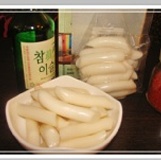 空白韓製年糕很Q,煮不爛 特價：$80