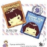 韓國cookyshop甜蜜餅乾女孩滑鼠墊 防滑墊～超薄！超強吸附力！