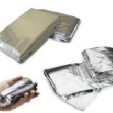保溫隔離紙 便利急救毯 救生毯 保溫毯 錫箔毯 (地震颱風緊急救難系列) 特價：$39