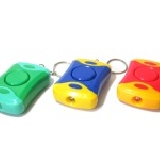 防狼警報器LED燈鑰匙圈 LED手電筒+警報器 特價：$45