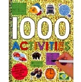 [原裝進口遊戲書]1000 ACTIVITIES 有趣的著色遊戲、多種貼紙和連連看、藏字和猜謎等遊戲(不含中文翻譯)