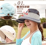 韓版紫外線可拆式清涼防曬帽-可摺疊防曬帽 特價：$259