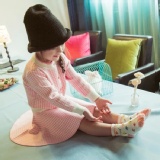 2016 春夏韓版彩虹純棉潮流童襪