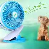 超大風力360度可充電風扇/USB電池充電！