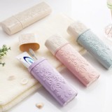 北歐素雅攜帶旅行牙刷盒