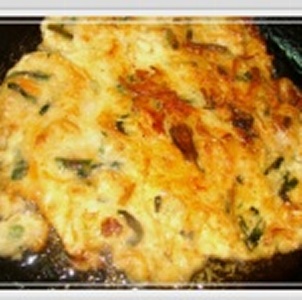 韓式蔬菜煎餅 特價：$50