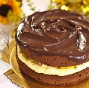 亞曼金巧克力專賣-芒果布蕾巧克力蛋糕