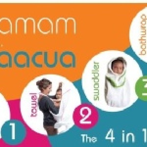 美國獲獎Aacua嬰幼兒浴巾(具4in1功能)
