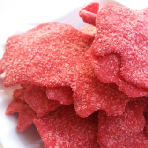 綠豆小姐‧大豬公(紅豬)切片(古早味)‧蜜餞系列‧600g