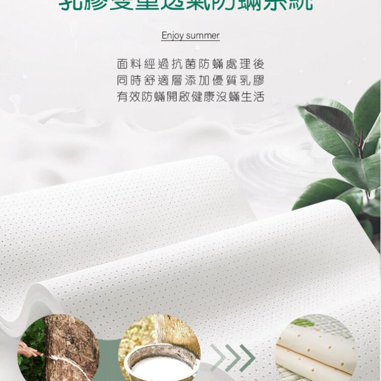 【DaoDi】冰絲乳膠沙發墊-雙人