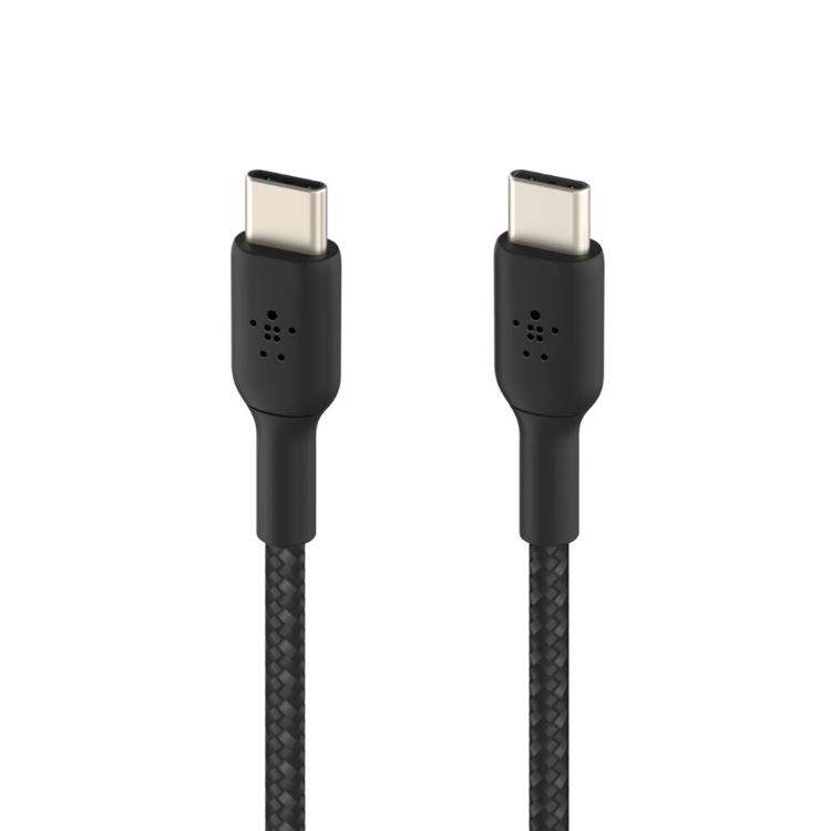 【Belkin】貝爾金 USB-C to USB-C 編織 傳輸線 充電線 1M