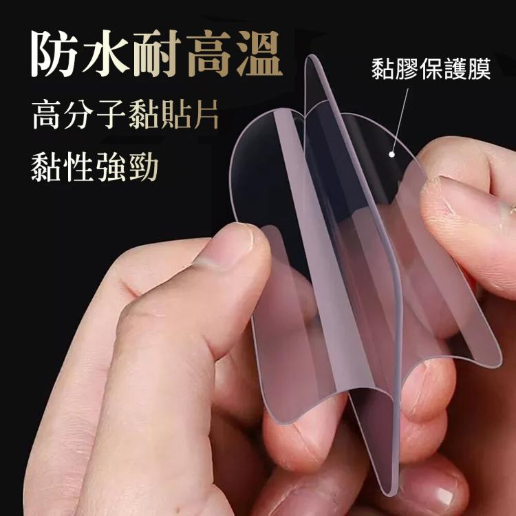 【CityStar】透明強力方形雙面貼50/100貼