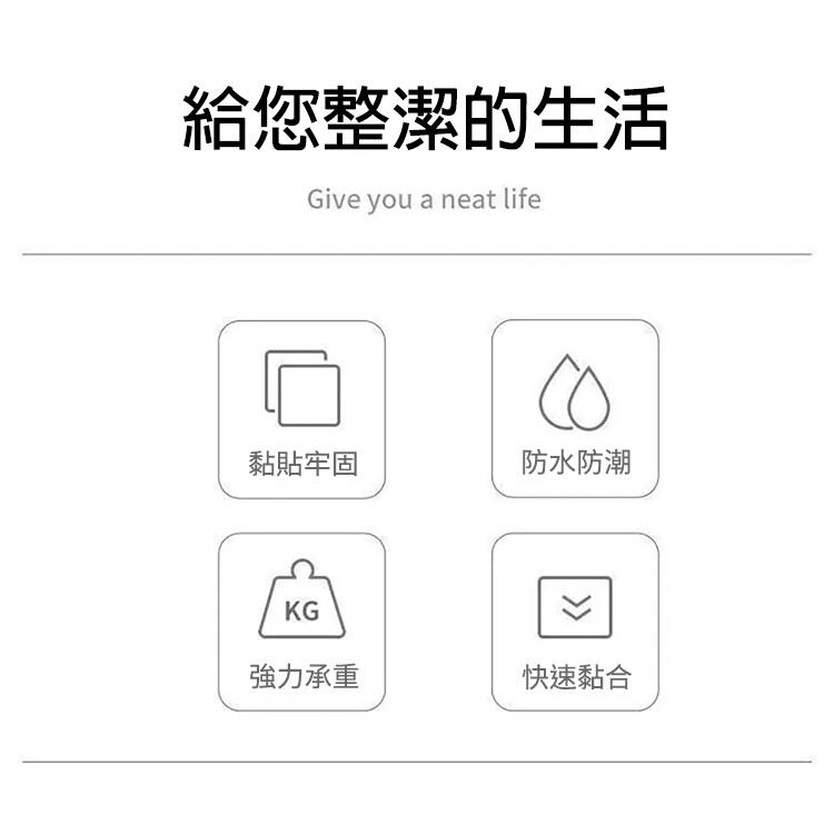 【CityStar】透明強力方形雙面貼50/100貼