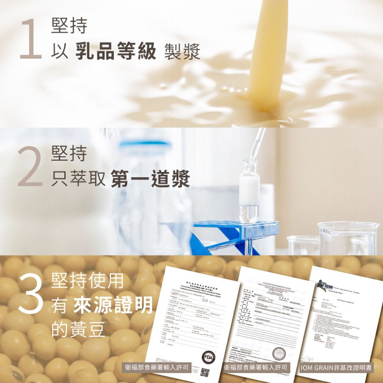【元初豆坊】豆漿系列三款任選960ml