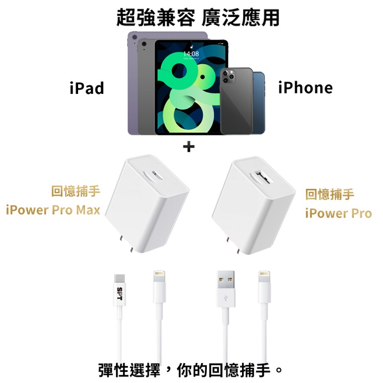【SPT】回憶捕手 iPhone多功能備份快充器 USB-A高速版 iPower Pro 蘋果認證 iPhone/iPad自動備份 加密 快充