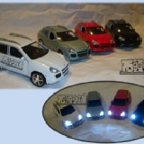 保時捷 PORSCHE CAYENNE 1:32 聲光合金迴力車