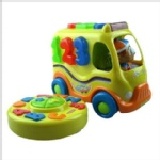 HUILE (866)超級遙控巴士 附遙控器；有三種語言學習模式~ 特價：$599