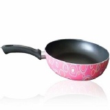 彩繪平底鍋粉紅甜心30CM