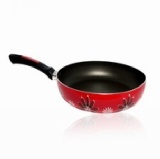彩繪平底鍋 紅寶石30CM(電磁爐可用)