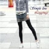 天鵝絨保暖九分加厚打底褲 超顯瘦內搭褲 【90312】 特價：$89