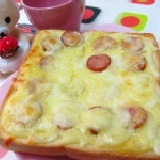 焗烤德式香腸厚片 試吃價 特價：$23