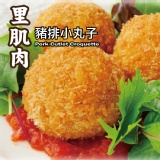 里肌肉豬排小丸子 特價：$99