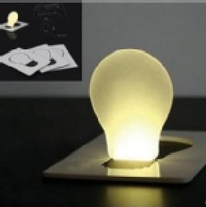 『MEIMEI SHOP』創意名片大小燈泡造型LED燈