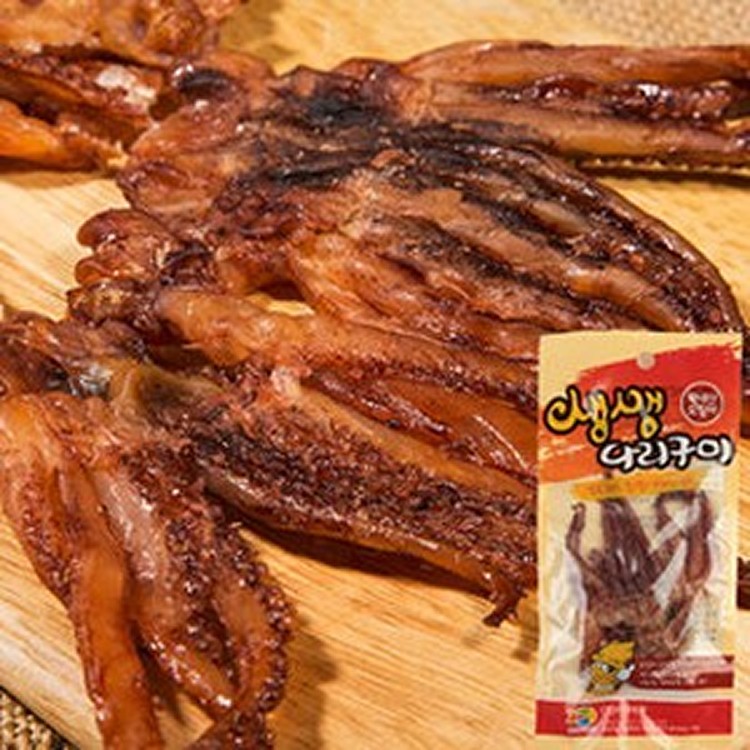 韓國進口 生生烤魷魚腳