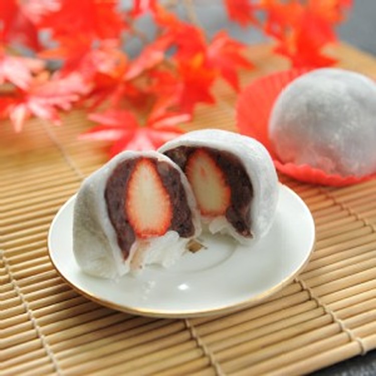 紅豆草莓大福(6入)