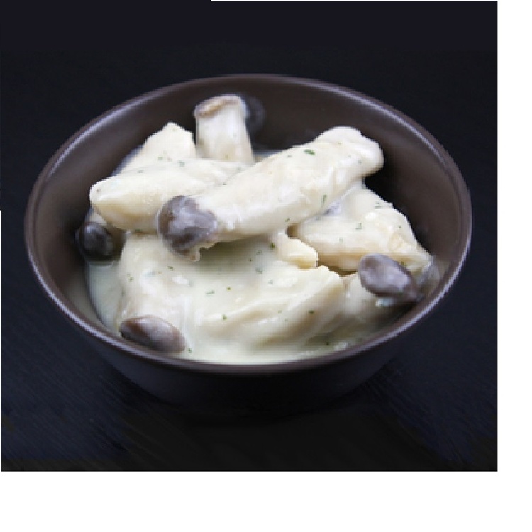 白醬佐杏鮑菇