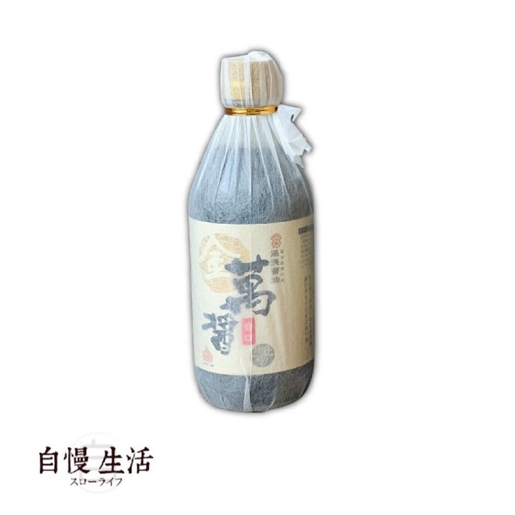 自慢生活 【日本湯淺】湯淺金萬醬油 500ml