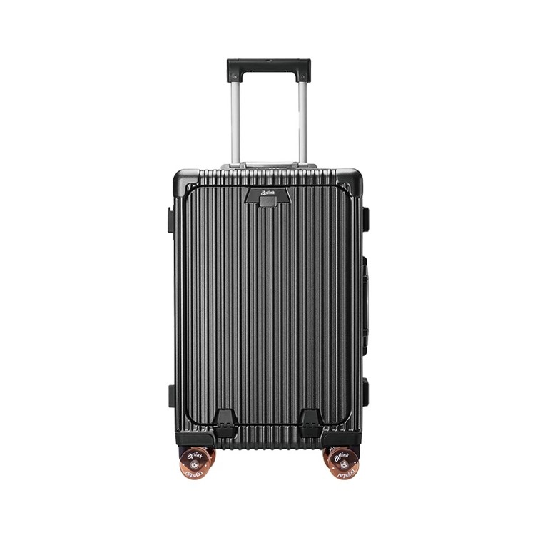 Arlink 20吋 多功能前開式 硬殼防刮鋁框行李箱 水晶直排輪款-加碼贈原廠配件(送完為止)