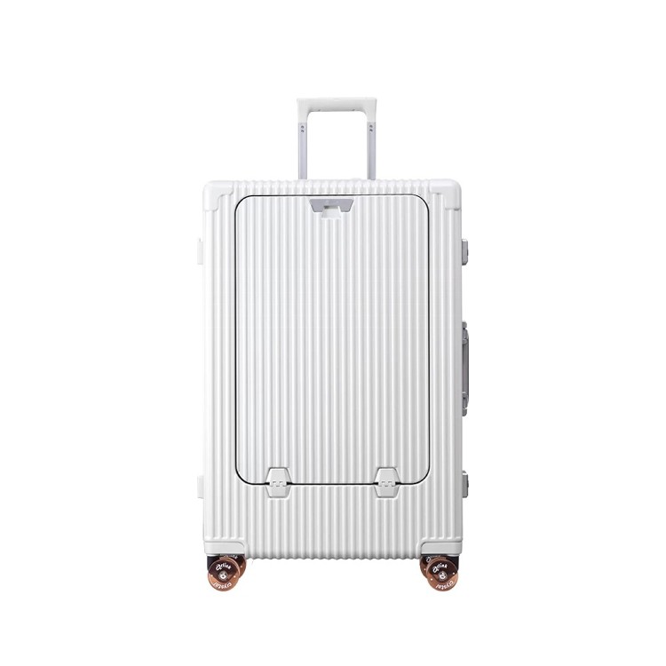 Arlink 28吋 多功能前開式 硬殼防刮鋁框行李箱 水晶直排輪款-加碼贈原廠配件(送完為止)