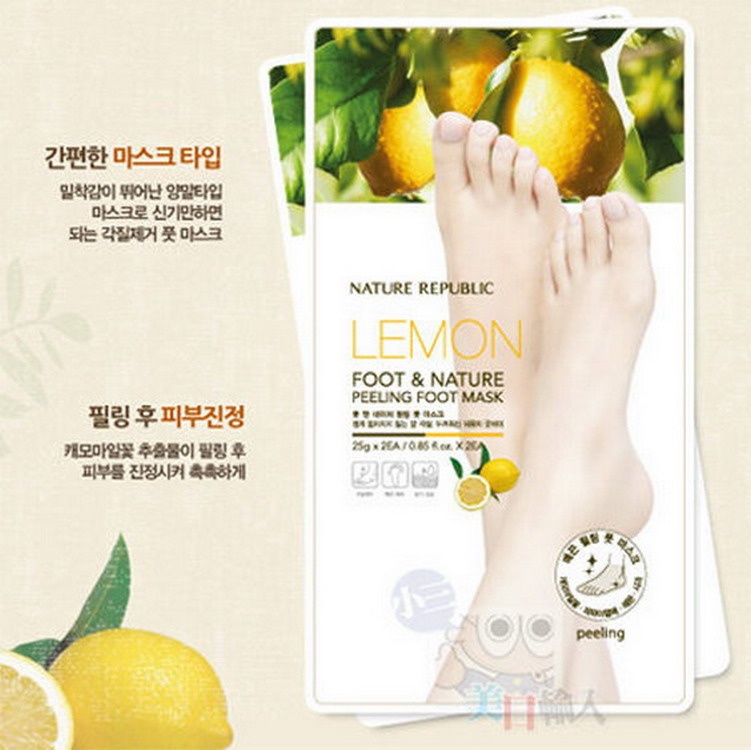 韓國 Nature Republic 新腳ㄚ角質剝落足膜