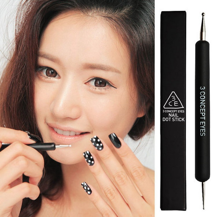 韓國 3CE (3CONCEPT EYES) 指甲彩繪疊色點點筆