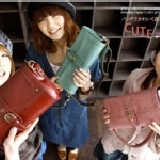 出口日本 日本原單 風靡日本 復古3 way 肩揹\ 手拿\ 斜揹 優雅小方包 限時特賣