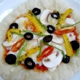 墨西哥 甜椒+蘑菇+黑橄欖+小番茄+黃金辣椒+傑克起司 特價：$39