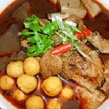 麻辣-鍋底系列 超值4合1家庭組合(鴨血鍋*1+臭豆腐*1+豆皮*1+黃金魚蛋*1=4包(不含大腸頭.可加購)