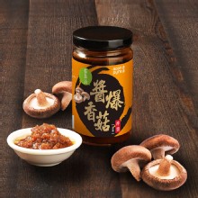 連淨 苦茶油醬爆香菇拌醬 210g/瓶(全素)