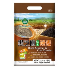 薌園 即溶 黑芝麻糙米燕麥 (28gx10入)/袋