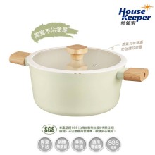 妙管家 日式奈米銀紋陶瓷不沾湯鍋(24CM)