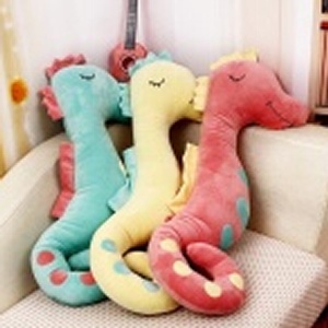 2013 最新流行 可愛療癒抒壓減壓 超可愛超萌海馬男朋友抱枕/孕婦枕/托腹枕/出氣筒 特價：$350