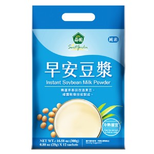 薌園 早安豆漿(25g x12入)/袋 即沖即溶，冷熱皆可