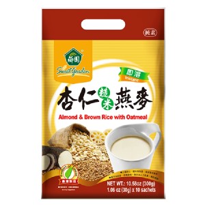 薌園 即溶 杏仁糙米燕麥( 30g X10入)/袋