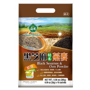 薌園 即溶 黑芝麻糙米燕麥 (28gx10入)/袋